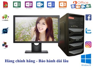 Máy Tính Văn Phòng H81: Core i7-4770/Ram 8GB/SSD 240GB/20inch