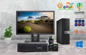 Trọn Bộ Máy Dell : i3 4130 + Ram 8 Gb +SSD 128 Gb + Màn Hình 20