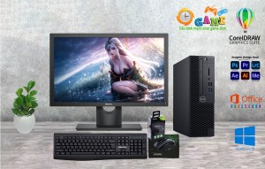 Trọn Bộ Máy Dell : i3 9100 + Ram 8 Gb +SSD 256 Gb + Màn Hình 22
