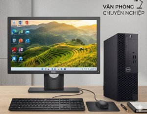 Trọn Bộ Máy Dell : i5 8500 + Ram 8Gb +SSD 256 Gb + Màn Hình 20