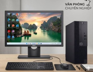 Trọn Bộ Máy Dell : i5 7500 + Ram 8Gb +SSD 256 Gb + Màn Hình 20