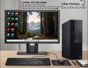 Trọn Bộ Máy Dell : i3 9100 + Ram 8 Gb +SSD 256 Gb + Màn Hình 20