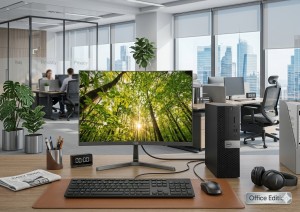 Trọn Bộ Máy Dell : i3 9100 + Ram 16 Gb +SSD 512 Gb + Màn Hình 24
