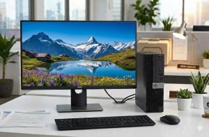 Bộ Máy Dell : i7 8700 + Ram 8Gb +SSD 256 Gb + Màn Hình 24