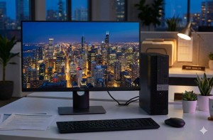 Trọn Bộ Máy Dell : i3 7100 + Ram 8 Gb +SSD 256 Gb + Màn Hình 24