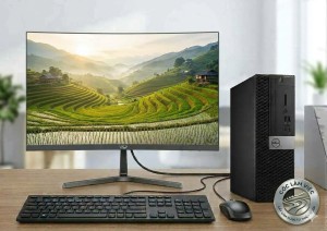 Bộ Máy Dell : i7 9700 + Ram 8Gb +SSD 256 Gb + Màn Hình 24
