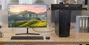 Máy Tính Văn Phòng Core i5 6500 Ram 8GB SSD 256GB và màn hình 22 inch máy mới năm 2026