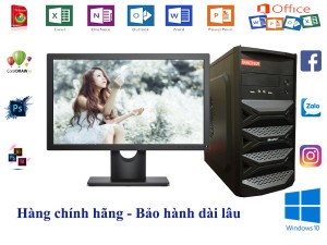 Máy Tính Văn Phòng: H61||2400|4GB||SSD||19inch