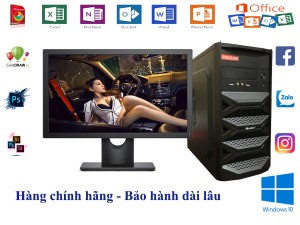 Máy Tính Văn Phòng: H61||2600||8GB||SSD||20inch