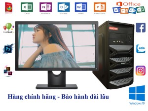 Máy Tính Văn Phòng H310: Core i7-8700/Ram 8GB/SSD 240GB/20inch